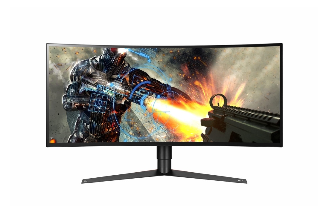 LG 34'' QHD Изогнутый игровой широкоформатный монитор с G-Sync™, 34GK950G-B