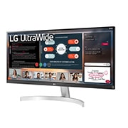 LG 29'' UltraWide™ Full HD (2560x1080) HDR IPS монитор, 29" UltraWide™ Full HD (2560x1080) HDR IPS монитор, 29WN600-W, thumbnail 2