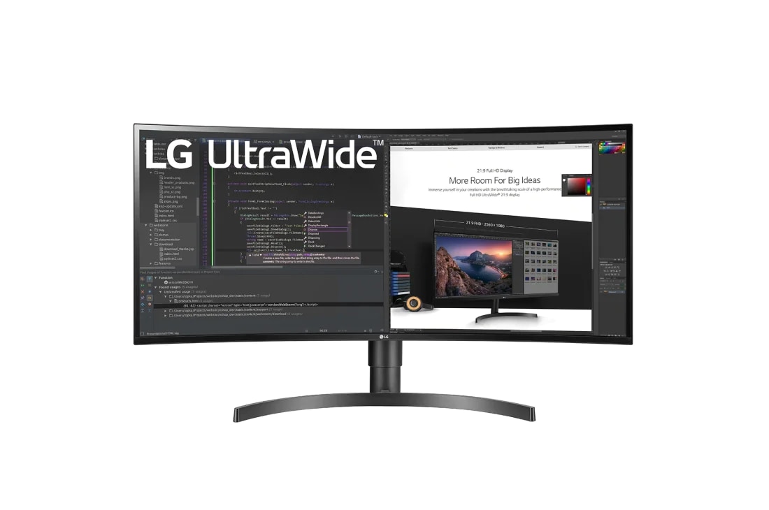 LG 34''  UW-QHD UltraWide монитор, 34WN80C-B