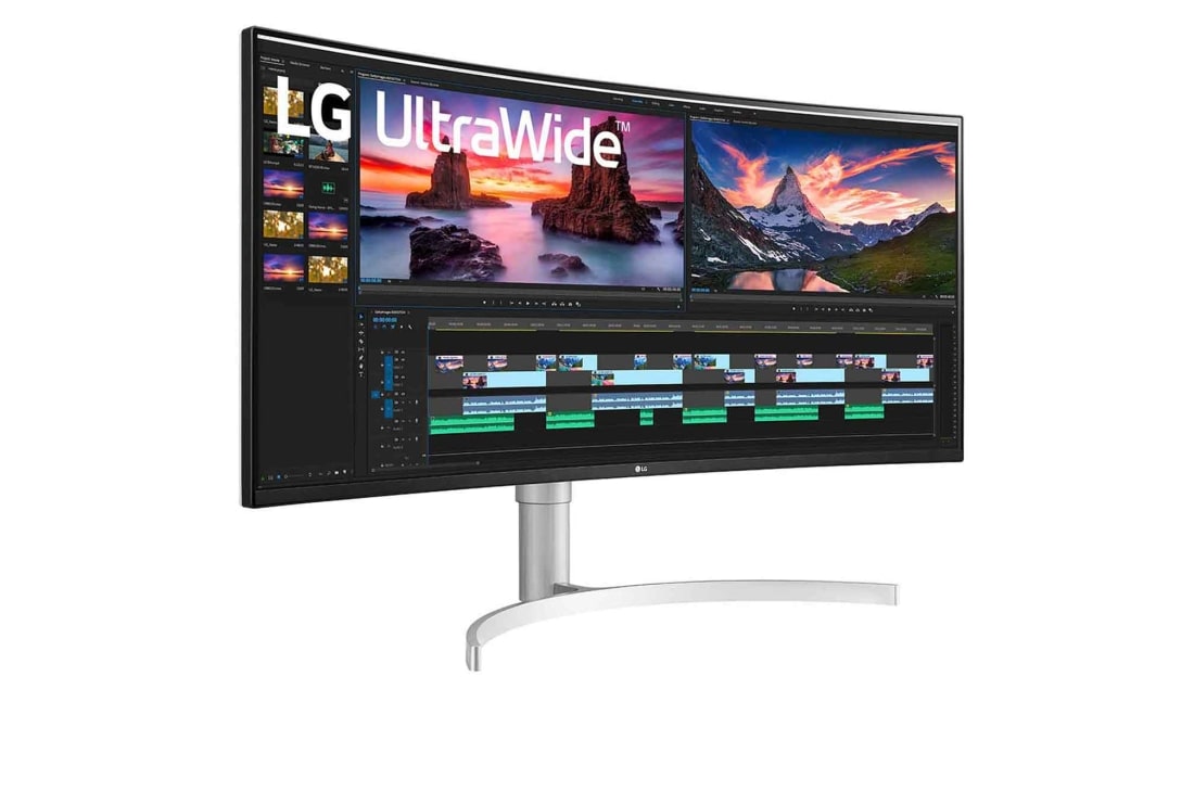 Изогнутый монитор LG 38WN95C-W IPS - купить, цены | LG RU