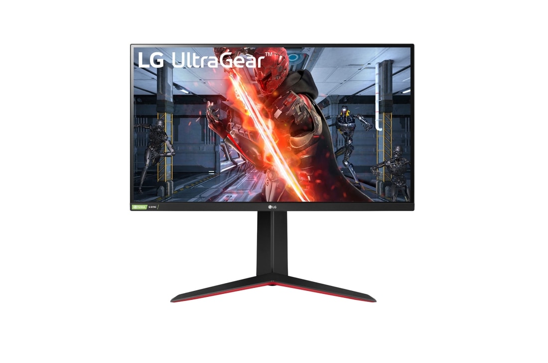 LG 27'' игровой монитор LG UltraGear™ Nano IPS, 1ms и NVIDIA® G-SYNC® Compatible, 27GN850-B