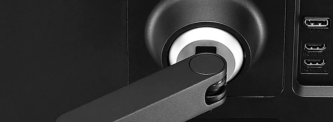 Использование крепления в один клик