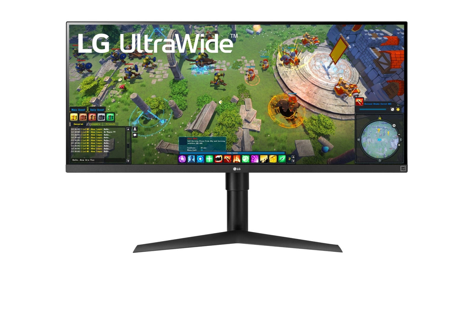 Монитор LG 34WP65G-B. Описание продукта на официальном сайте