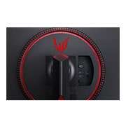 LG Игровой монитор 27'' UltraGear™ Full HD IPS LG 27GN650-B | G-SYNC®, close-up view of ports, 27GN650-B, thumbnail 8