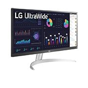 LG Монитор 29'' UltraWide™ Full HD IPS LG 29WQ600-W | 21:9 | AMD FreeSync™, вид в перспективе, 29WQ600-W, thumbnail 4