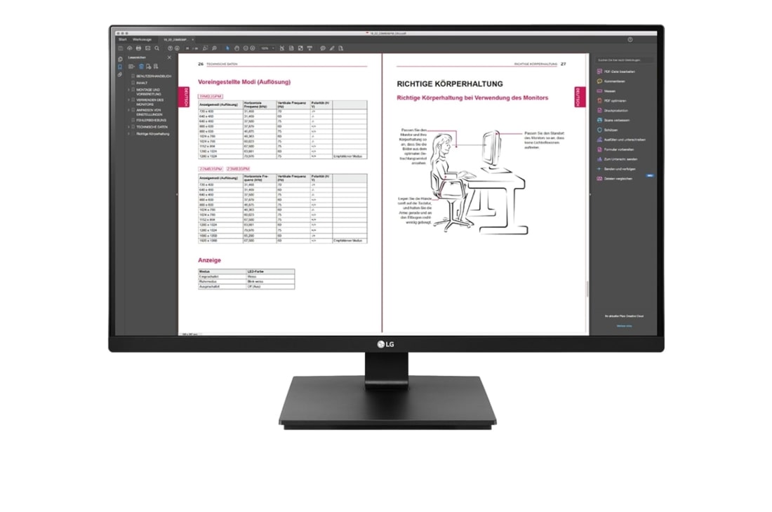 LG Монитор 27'' QHD IPS с AMD FreeSync™ LG 27BN65Q, 27BN65Q-B