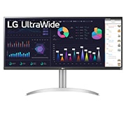 LG Монитор 34'' Full HD IPS UltraWide™ LG 34WQ650-W | 21:9, вид спереди, 34WQ650-W, thumbnail 1