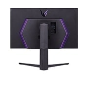LG 32” игровой UHD 4K монитор UltraGear™ с VESA DisplayHDR™ 1000, вид сзади со светящимися индикаторами, 32GQ950-B, thumbnail 7