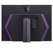 LG 32” игровой UHD 4K монитор UltraGear™ с VESA DisplayHDR™ 1000, крупный план разъемов со светящимися индикаторами, 32GQ950-B, thumbnail 11