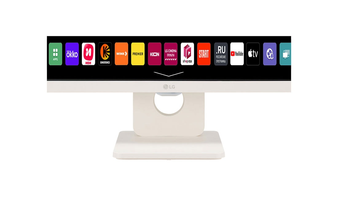 LG Монитор 27'' Full HD IPS MyView Smart Monitor LG 27SR50F-W | webOS, крупный план подставки, 27SR50F-W, thumbnail 9