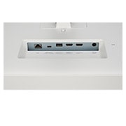 LG Монитор 32'' MyView 4K UHD Smart Monitor LG 32SQ700S-W | webOS, крупный план портов, 32SQ700S-W, thumbnail 6