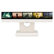 LG Монитор 32'' MyView Full HD IPS Smart Monitor LG 32SR50F-W | webOS, крупный план подставки, 32SR50F-W, thumbnail 9