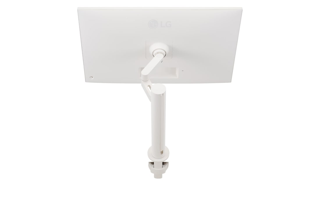 LG Монитор 32'' MyView 4K UHD Smart Monitor LG 32SQ780S-W | webOS | ERGO, вид сзади с убранным кронштейном монитора, 32SQ780S-W, thumbnail 12