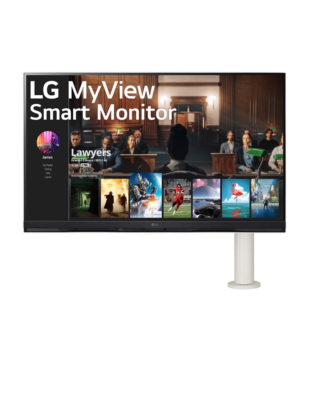 ト*ー様 32SQ780S-W LG スマートモニター Монитор LG 32SQ780S-W 4K - купить, цены | LG RU