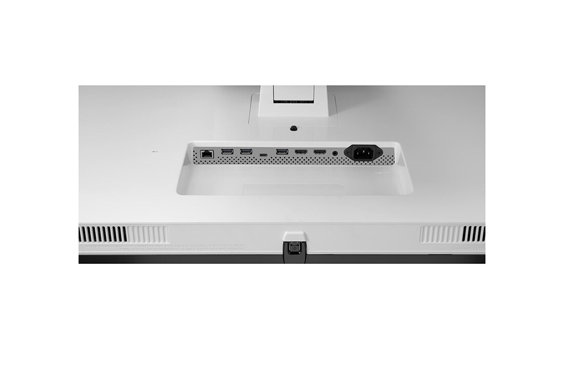LG Монитор 43'' 4K UHD IPS Smart Display LG 43SQ700S-W | webOS, вид на порты крупным планом, 43SQ700S-W, thumbnail 11