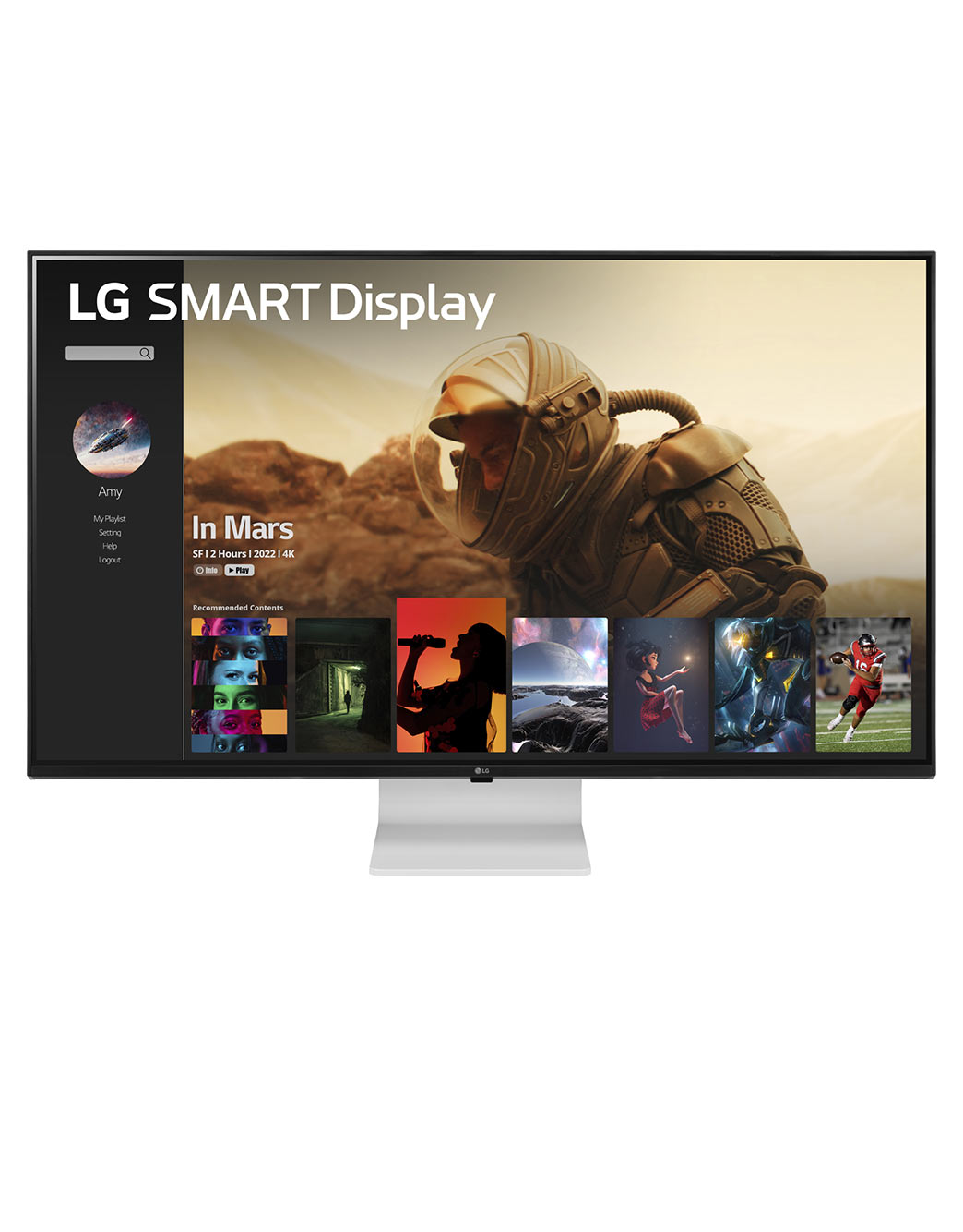 Монитор LG 43SQ700S-W 4K IPS - купить, цены | LG RU
