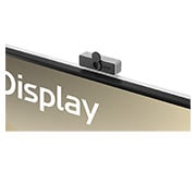 LG Монитор 43'' 4K UHD IPS Smart Display LG 43SQ700S-W | webOS, вид крупным планом на съемную веб-камеру Full HD, 43SQ700S-W, thumbnail 12