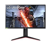 LG Игровой монитор 27'' UltraGear™ Full HD IPS LG 27GN65R-B | G-SYNC®, вид спереди, 27GN65R-B, thumbnail 1