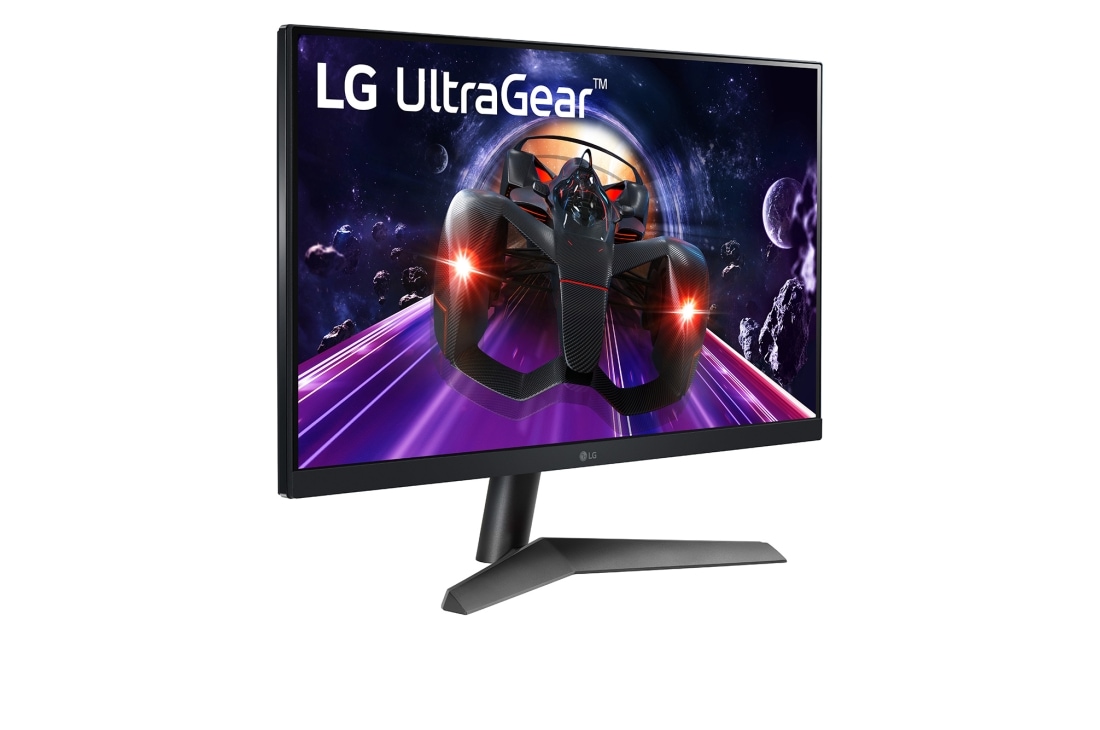 LG Игровой монитор UltraGear™ Full&nbsp;HD IPS&nbsp;1ms&nbsp;(GtG) 23,8&nbsp;дюйма, вид в перспективе, 24GN60R-B, thumbnail 4