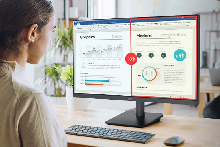 Сравнительное изображение правой стороны с применением режима чтения и левой стороны без применения режима чтения.	