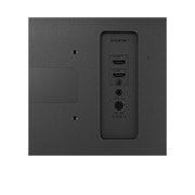 LG Монитор 25'' IPS Full HD LG 25MS500-B, крупный план портов, 25MS500-B, thumbnail 6
