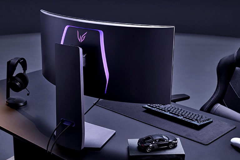Изогнутый монитор LG 34GS95QE-B - купить, цены | LG RU