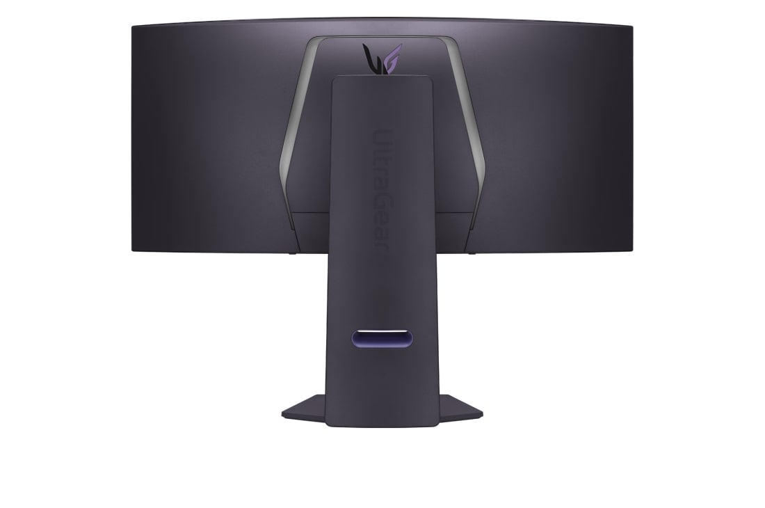 LG Изогнутый игровой монитор 34'' UltraGear™ OLED LG 34GS95QE-B | 21:9, вид сзади, 34GS95QE-B, thumbnail 7