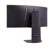 LG Изогнутый игровой монитор 34'' UltraGear™ OLED LG 34GS95QE-B | 21:9, вид сзади в перспективе, 34GS95QE-B, thumbnail 9