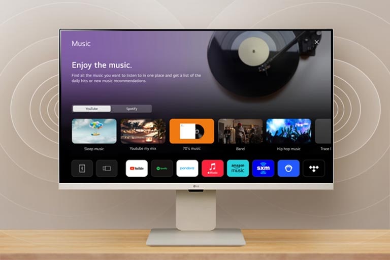 webOS 23 — Музыка.	