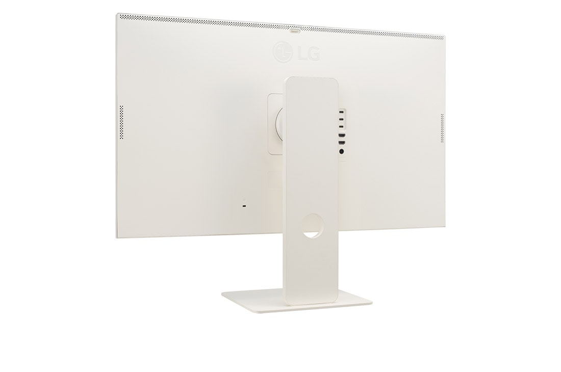 LG Монитор 32'' MyView 4K UHD IPS Smart Monitor LG 32SR83U-W | webOS, вид сзади с веб-камерой, 32SR83U-W, thumbnail 8