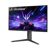 LG Игровой монитор 27'' UltraGear™ Full HD IPS LG 27GS65F-B | 180Hz, вид сбоку под углом -15 градусов, 27GS65F-B, thumbnail 2