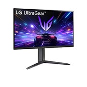 LG Игровой монитор 27'' UltraGear™ Full HD IPS LG 27GS65F-B | 180Hz, вид сбоку под углом +15 градусов, 27GS65F-B, thumbnail 3