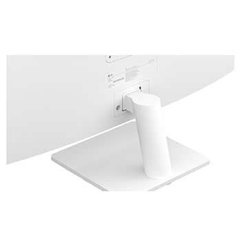 LG 27'' IPS монитор LG 27US500-W 4K UHD UltraFine™, крупный план задней подставки, 27US500-W, thumbnail 10