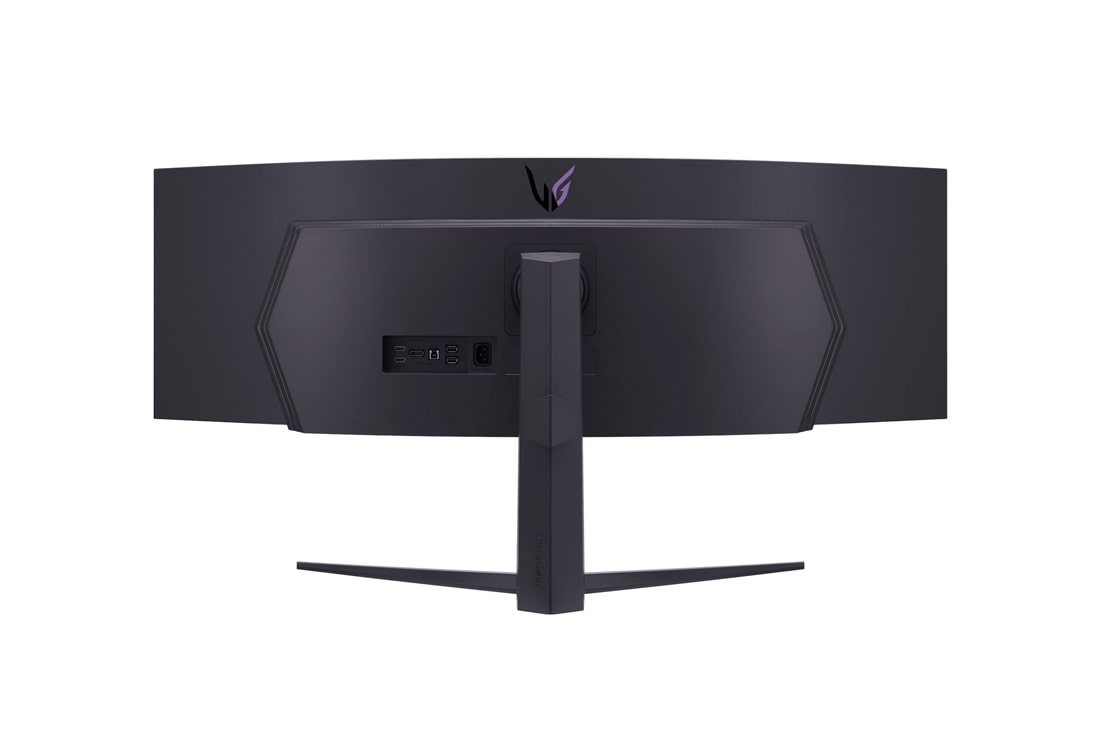 LG 49'' изогнутый игровой монитор LG 49GR85DC-B UltraGear™ QHD 32:9 | 240Hz, вид сзади, 49GR85DC-B, thumbnail 7