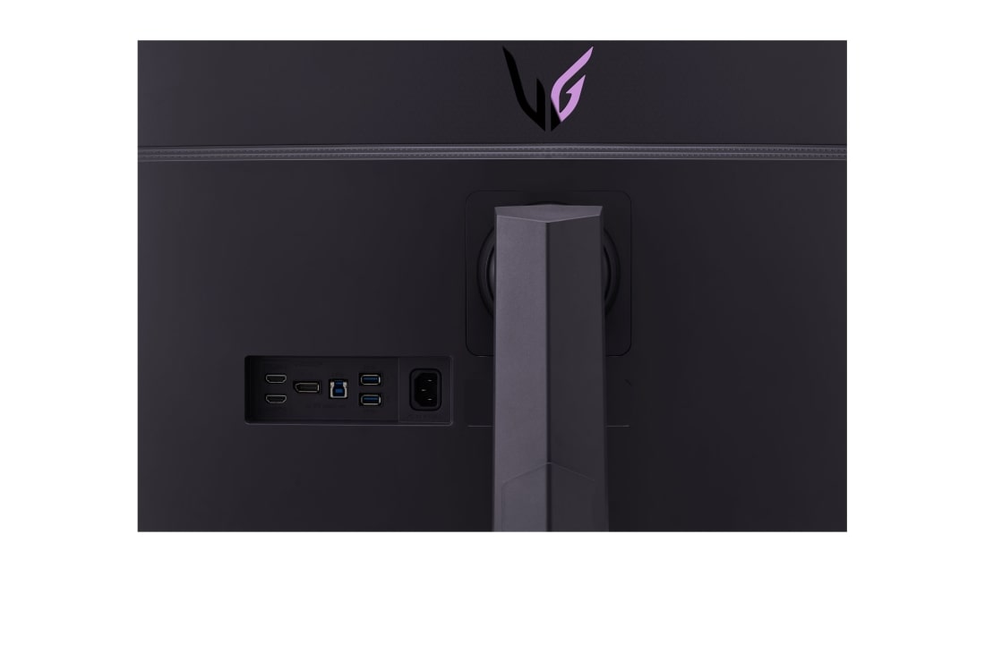LG 49'' изогнутый игровой монитор LG 49GR85DC-B UltraGear™ QHD 32:9 | 240Hz, крупный план портов, 49GR85DC-B, thumbnail 11