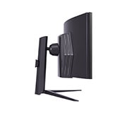 LG 49'' изогнутый игровой монитор LG 49GR85DC-B UltraGear™ QHD 32:9 | 240Hz, вид сбоку, 49GR85DC-B, thumbnail 5
