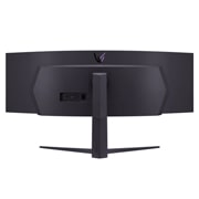LG 49'' изогнутый игровой монитор LG 49GR85DC-B UltraGear™ QHD 32:9 | 240Hz, вид сзади, 49GR85DC-B, thumbnail 7