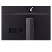 LG 49'' изогнутый игровой монитор LG 49GR85DC-B UltraGear™ QHD 32:9 | 240Hz, крупный план портов, 49GR85DC-B, thumbnail 11