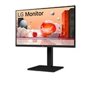 LG Монитор 24” Full HD IPS, вид сбоку под углом +15 градусов, 24BA450-B, thumbnail 2