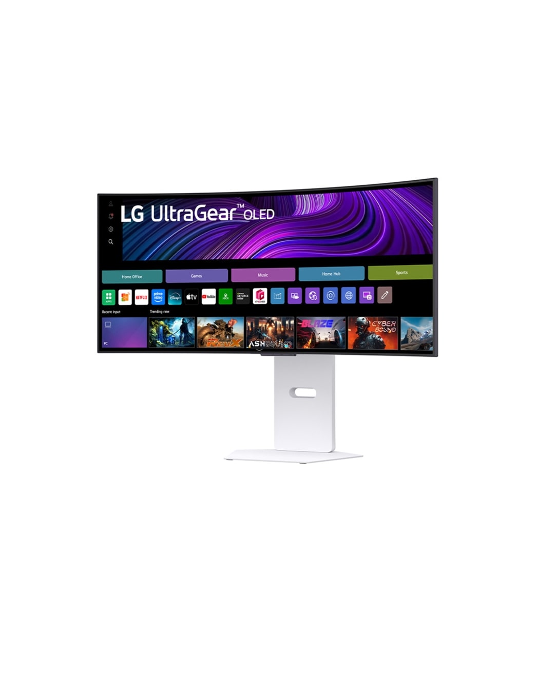 34-дюймовый изогнутый игровой смарт-монитор LG UltraGear™ OLED