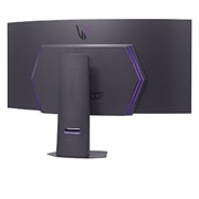 LG Игровой изогнутый монитор LG UltraGear™ OLED GX9s 45” (45GX90SA-B), вид сзади в перспективе, 45GX90SA-B, thumbnail 7