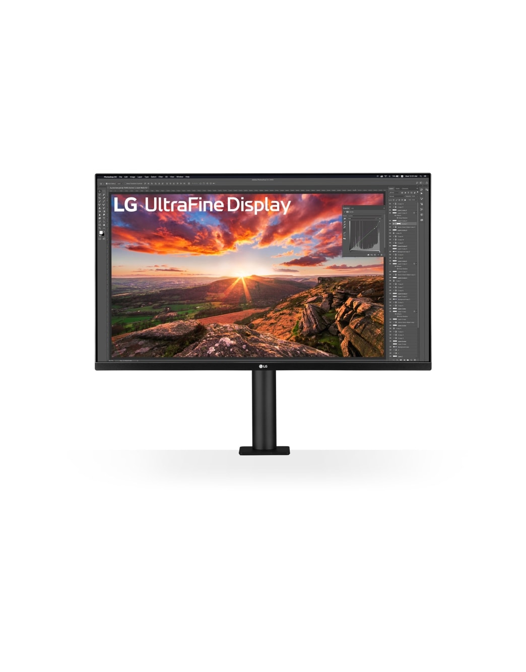 31.5'' UHD 4K Монитор IPS Ergo c USB-C | LG RU
