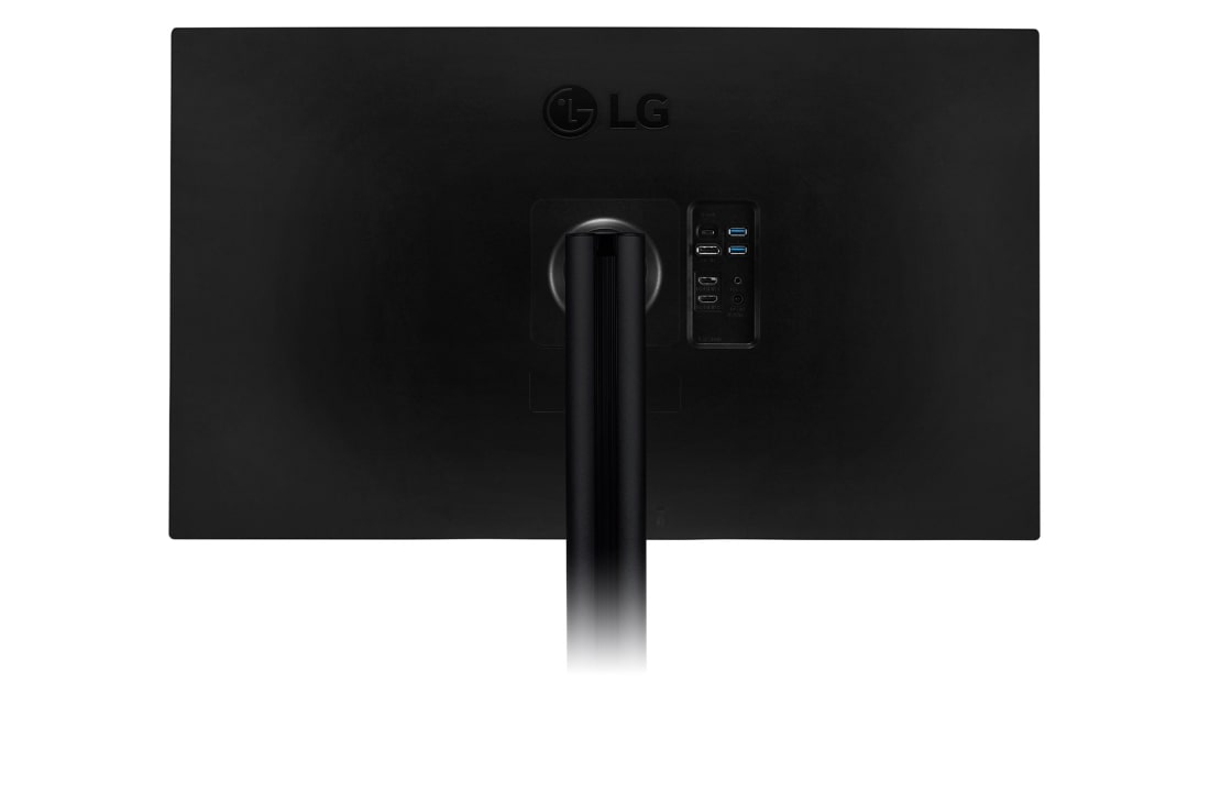 LG 31.5'' UHD 4K Монитор LG 32UN880K-B IPS Ergo c USB-C, вид сзади, 32UN880K-B, thumbnail 13