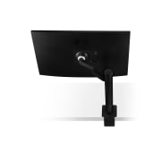 LG 31.5'' UHD 4K Монитор LG 32UN880K-B IPS Ergo c USB-C, задний вид с кронштейном монитора, выдвинутым вправо, 32UN880K-B, thumbnail 14