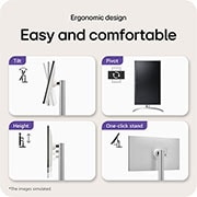 LG 27'' Монитор LG 27UP650K-W UHD 4K IPS с VESA DisplayHDR™ 400, Монитор 27" UHD 4K IPS с VESA DisplayHDR™ 400, 27UP650K-W, thumbnail 13