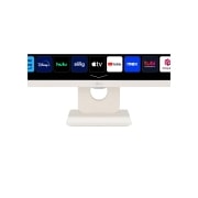 LG MyView 27'' Full HD IPS Smart Monitor с webOS, крупный план подставки, 27U511SA-W, thumbnail 9