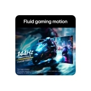 LG Игровой монитор LG UltraGear™ G4 27-дюймовый 144Hz (в разгоне) FHD IPS | 27G411A NVIDIA® G-SYNC® Compatible, SRGB 99% (станд.), крупный план задней эмблемы со светящимися индикаторами, 27G411A-B, thumbnail 15