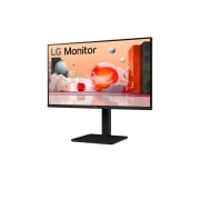 LG Монитор 27” QHD IPS, вид сбоку под углом +15&nbsp;градусов, 27BA45QB-B, thumbnail 3