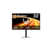 LG 32-дюймовый игровой монитор UltraGea™ G6 QHD 200 Гц, вид спереди, 32G620B-B, thumbnail 1