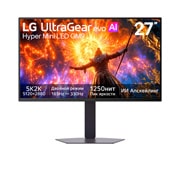 LG 27-дюймовый игровой монитор UltraGear evo GM9, Hyper Mini LED 5K, 27GM950B-B, thumbnail 2